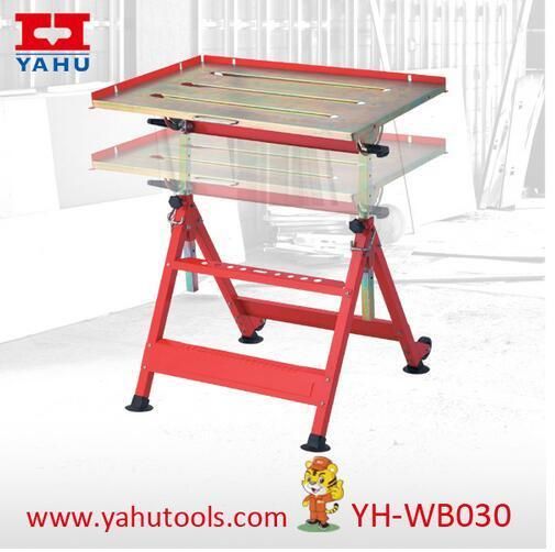 Height Adjustable Welding Stainless Steel Commercial Workbench Foldable Welding Table (YH-WB030)