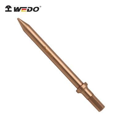 WEDO Beryllium Copper Chisel Non-Sparking Pneumatic Chisel Bam/FM/GS Certified