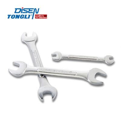 Raised Panel Double Open End Wrench