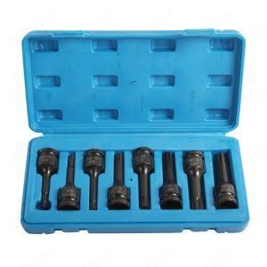 Manual Wrench 8PCS Dr Ribe Driver Set for Impact Socket