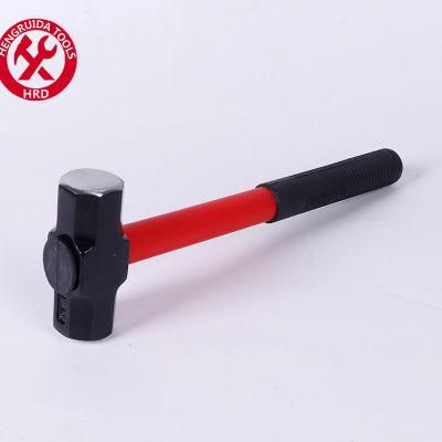Sledge Hammer with Half Plastic Coated Handle, Drop Forged Steel