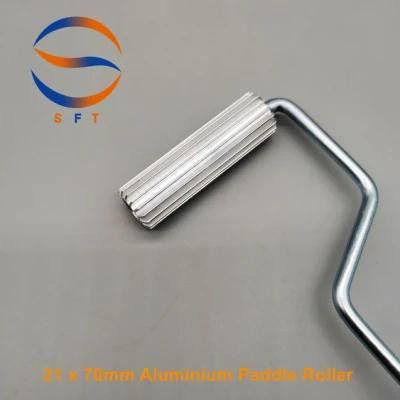 21mm X 70mm Aluminium Paddle Rollers Fiberglass Rolls for FRP