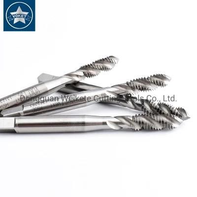 Hsse-M35 Spiral Fluted Taps M1 M1.2 M1.4 M1.5 M1.6 M1.7 M1.8 M2 M2.2 M2.5 M2.6 M3 M4 M5 M5.5 M6 M7 M8 M9 M10 M11 M12 Metric Screw Thread Tap