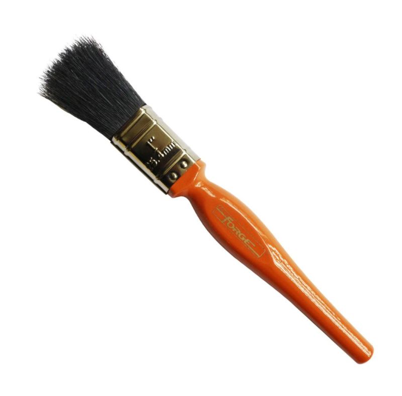 Superior Painting Tools 1" Paint Brush with Natural Bristles and Wooden Handle