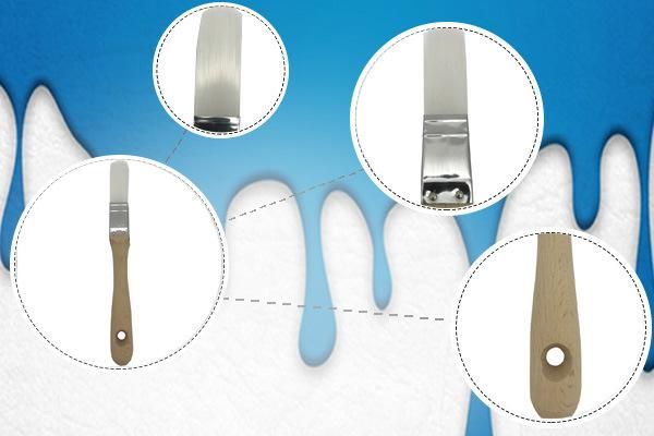 Square Paint Brush Cheap; Paint; Brushe; From Professional Factory
