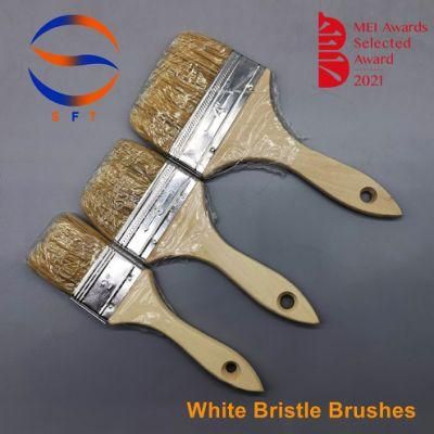 Customized Wooden Handle Pure Bristle Brushes FRP Tools Set