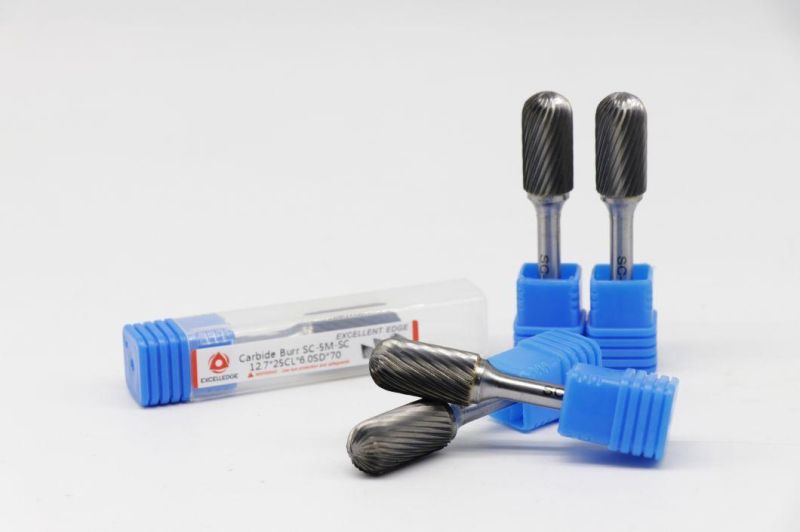 Rotary Carbide Burrs with Excellent Endurance