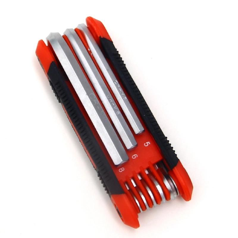 Folding Hex Key Bicycle Repairing Tools