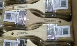 2&quot; Paint Brush 100% Pure White Bristle with Wooden Handle