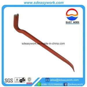 W15 European Type Drop Forged Wrecking Bar in Oval Shank