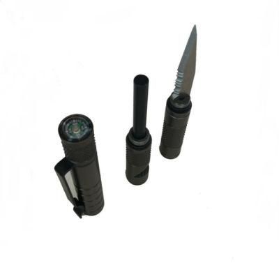 Multifunctional Tactical Pen Defense Self-Defense Supplies Women&prime; S Self-Defense Anti-Wolf Tool Whistle Survival Tool Wbb15127