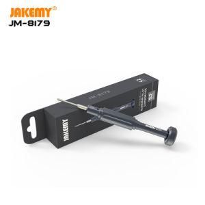 Jakemy Precision Hand Tool Aluminum Alloy Pocketable Durable Single Screwdriver
