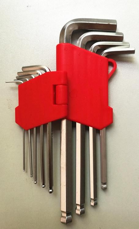9PCS Good Quality Hex Key Set in Loose Packing. (FY09H)