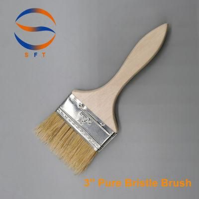 3&prime; &prime; Pure Bristle Chip Brushes Paint Brushes for FRP Laminating