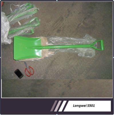 Luannan Farm Tools Manufacturer S501 Welding Steel Hanlde Steel Shovel