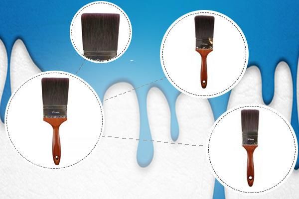 Professional Wall Brush with Soft Filaments- Paint Brushes