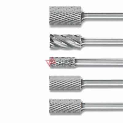 Carbide Cylindrical SA-5 Burrs for Controlling Edge Charmfering Rounding