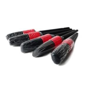 5 PCS Car Detailing Brush Round Head Brush for Car Tire Rim