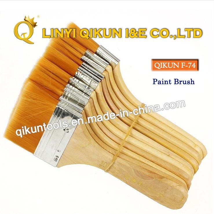 F-70 Hardware Decorate Paint Hand Tools Wooden Handle Bristle Roller Paint Brush