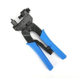 Coaxial Cable RG6 Compression Plier for F/BNC/RCA Connector