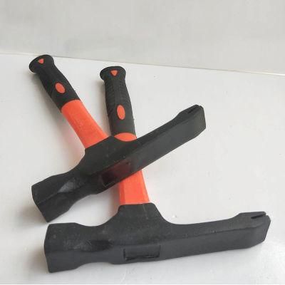 Hardware Tools Plastic Handle 0.25kg/0.5kg Multipurpose Claw Hammer