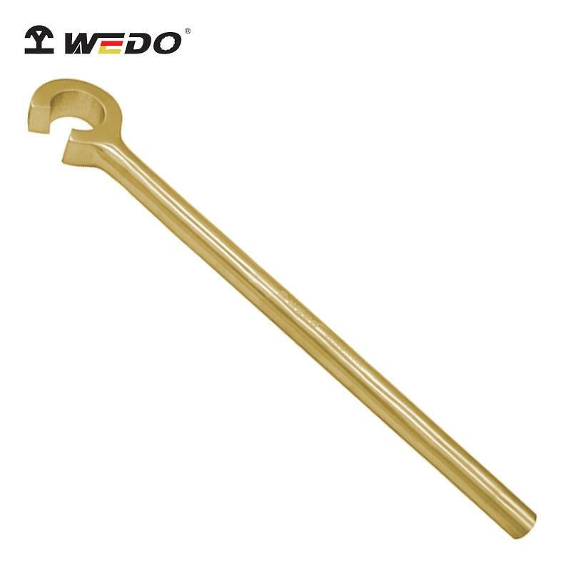 WEDO 24" Aluminium Bronze Non-Sparking Valve Wrench Spark-Free Safety C Type Spanner