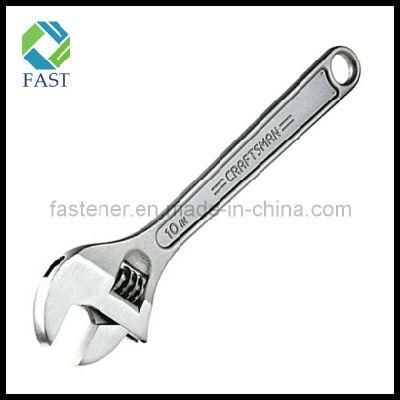 6&quot;/8&quot;/10&quot;/12&quot;/15&quot;/18&quot; Chrome-Vanadium Steel Adjustable Wrench