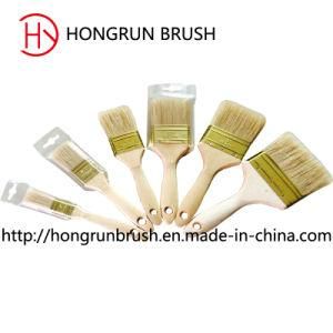 Wooden Handle Bristle Paint Brush (HYW028)