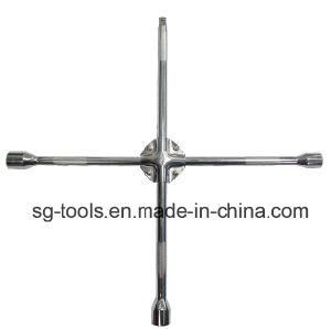 Cross Rim Wrench Galvanized and Chrome Plated