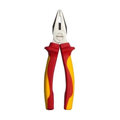 Fixtec Hand Tools CRV Plier VDE Insulated Combination Pliers with Cr-V, VDE Certification