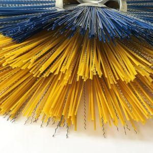 Hi-Q Snow Cleaning PP Bristle Sweeper Round Wafer Brush