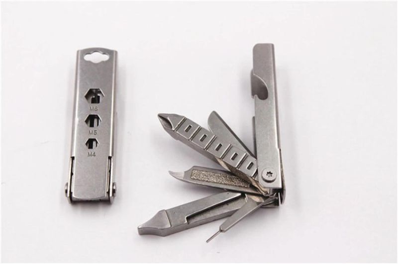 8 In1 Multitool Bottle Opener Screwdriver Knife Repair Gadget