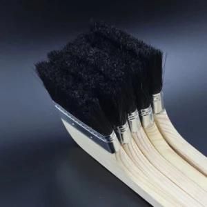 Long Handle Black Hair Brush Elbow Brush Curved Handle Brush Paint Brush Hair Brush Dust Sweeping Brush