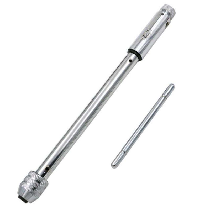 Extended Adjustable M3-M8 T-Handle Tap Wrench Ratchet Spanner 250mm