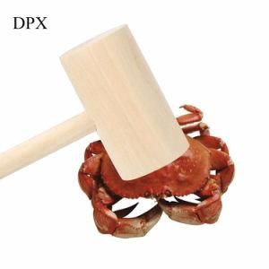 Wood Hand Tool Wood Hammer Wooden Crab Mallet Seafood Lobster Shellfish Cracker Hardwood Hammer