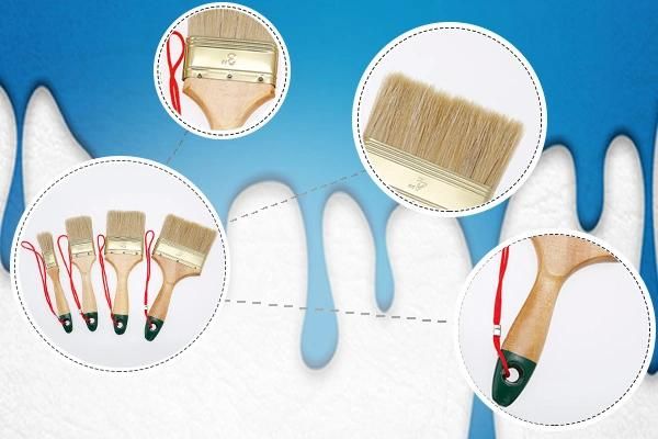 High Quality Factory Price Wooden Handle Paint Brush