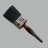 Black Bristle Paint Brush with Red Colour Wooden Handle