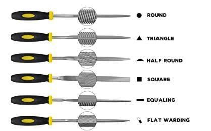 Flat&Round File 6′ ′