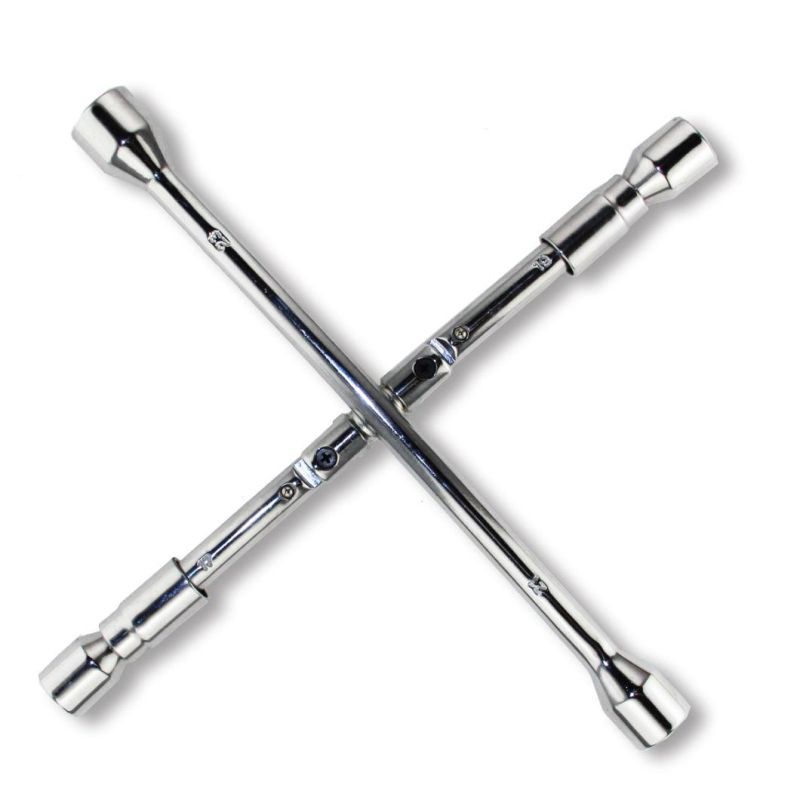 Foldable Cross Rim Socket Wrench Spanner
