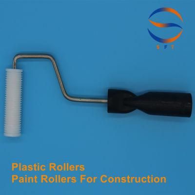 15mm Diameter Plastic Finned Screw Rollers Paint Rollers Roller Brush