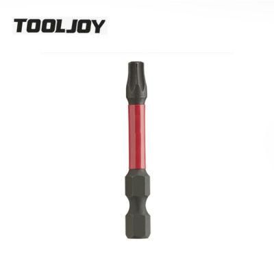 Black Surface Treatment S2 Material Torx Torsion Screwdriver Bit