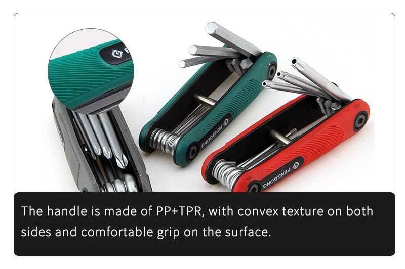 Folding Multi-Purpose Maintenance Tool Is Easy to Carry.