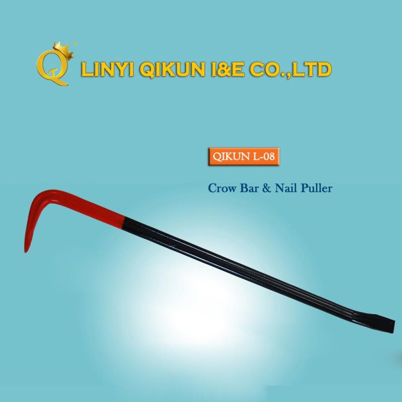 L-04 Drop Forged Nail Puller Cold Chisel Crow Wrecking Bar