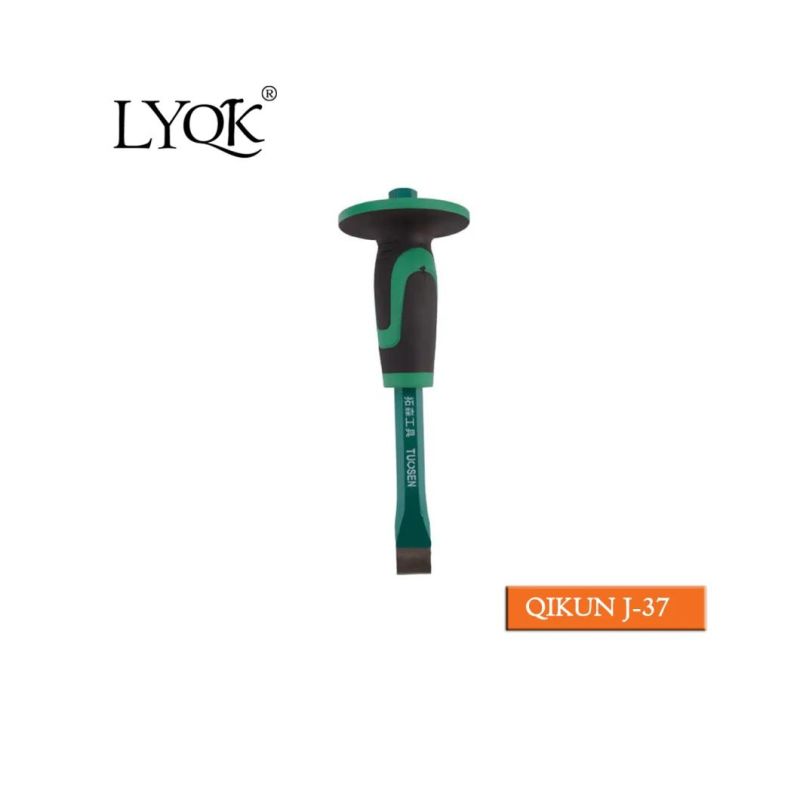 J-26 Soft Plastic Grip Flat Cold Chisel