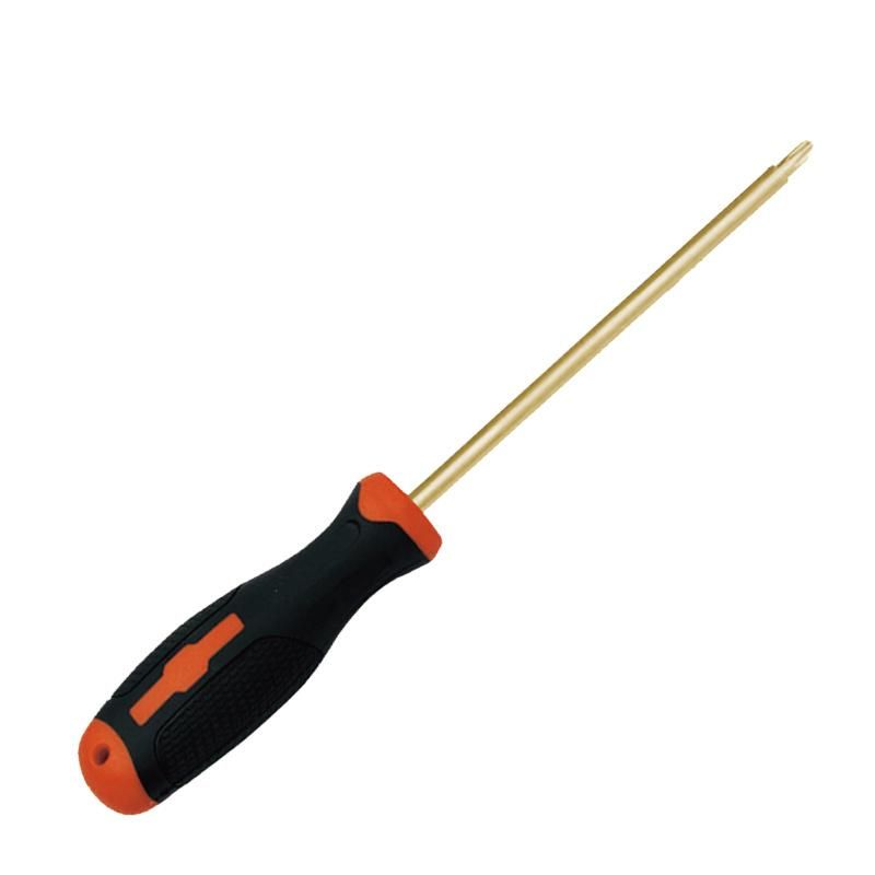 WEDO Non-Sparking Screwdriver Aluminium Bronze Torx/Star Screwdriver Double Color Anti-Slip Handle