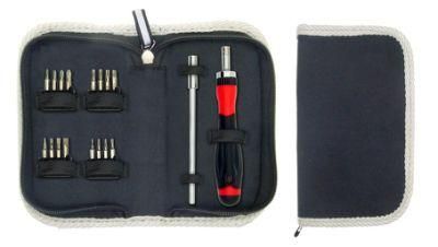 19PCS Screwdriver and Bits Set in Nylon Bag