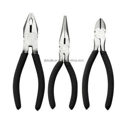 Plier Set 3PCS Fxa (side cutter, lineman, nose pl.)