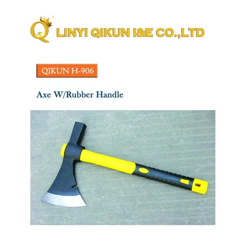 H-763 Construction Hardware Hand Tools Rubber Plastic Hammer with Rubber Coated Handle