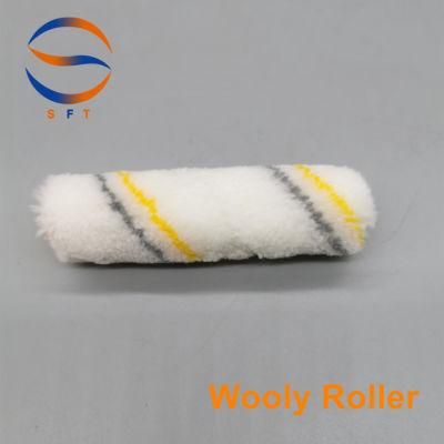 Customized 4&prime; &prime; Short Wool Rollers Paint Rollers for Resin Laminating