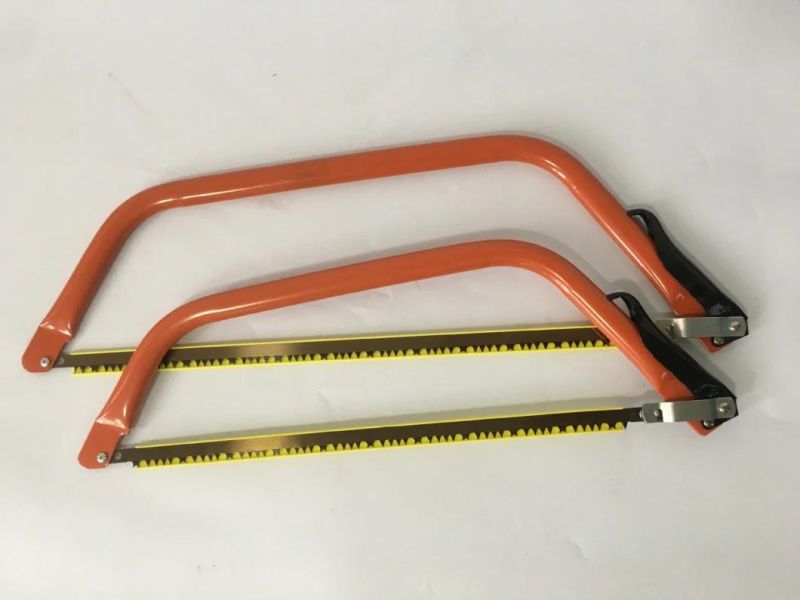 Garden Tools Tubular Hack Hand Saw Frame with High Carbon Steel Blade